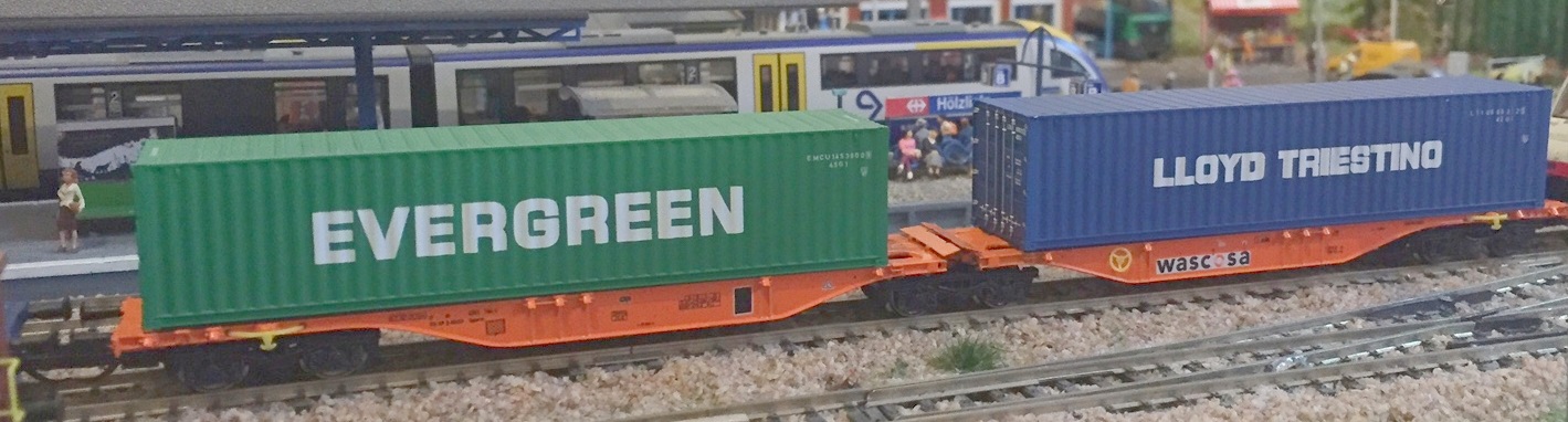 Hobbytrain- Doppeltragwagen